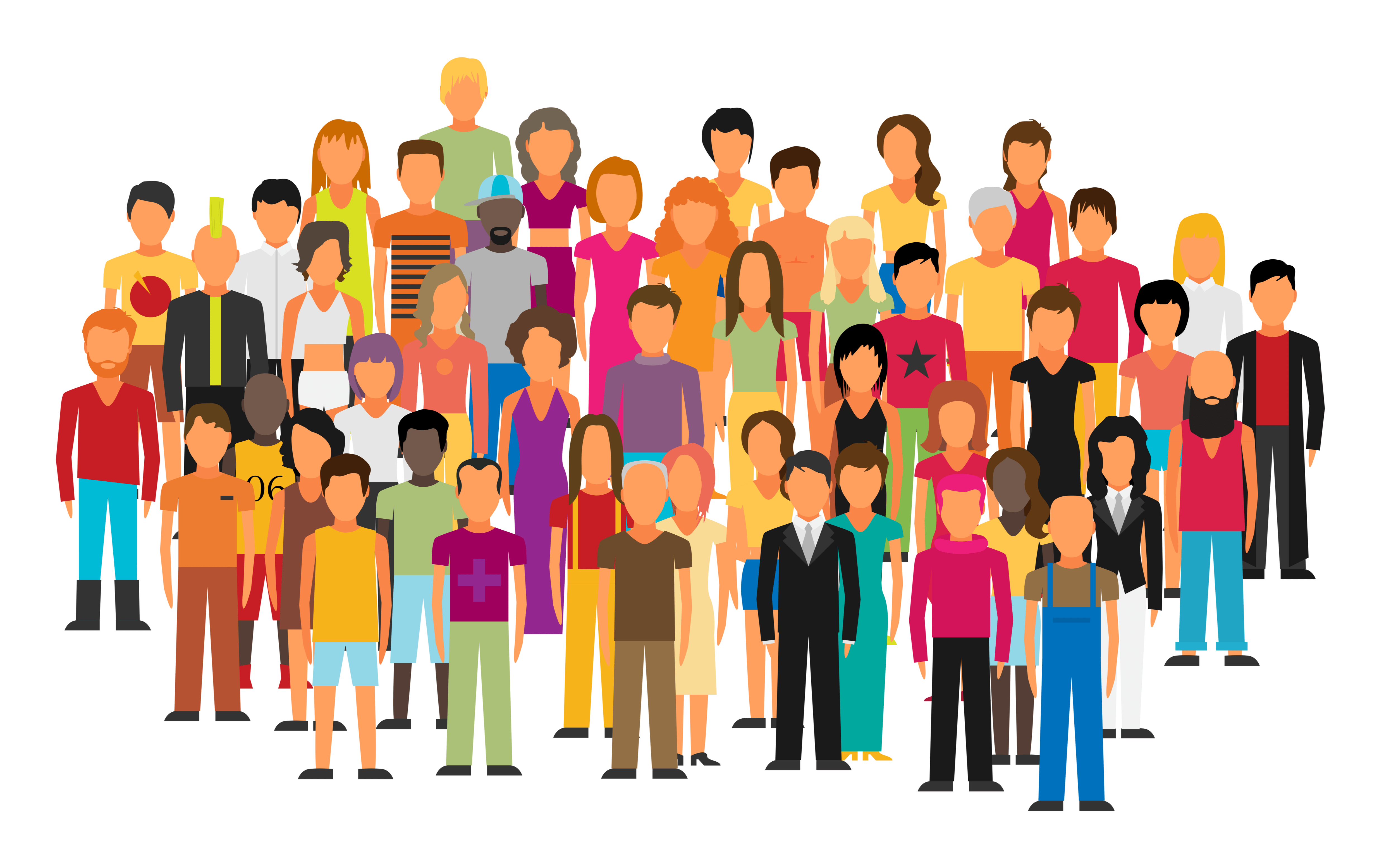 Community Members Illustration